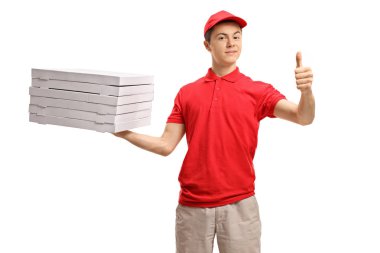 bir başparmak tabela yapım pizza servis elemanı 