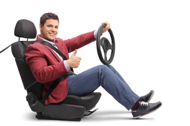 sürüş ve pratik bir tabela yapım adam 