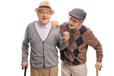 bir şeyler atıştırmak onun çikolata biri gizlice adam