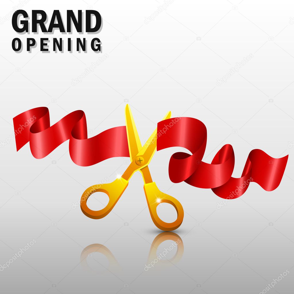 Grand Opening Ribbon 