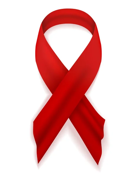 AIDS Ribbon symbol — Stock Vector