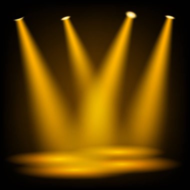 Altın Spot arka plan parlayan