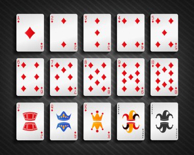Poker kartları club seti
