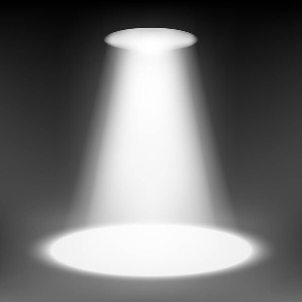 Spotlights shining background