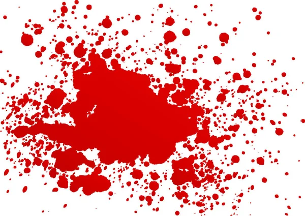 血溅手工制作跟踪从素描 — 图库矢量图片