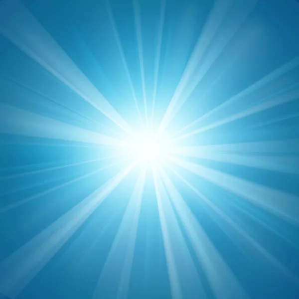 Fond Lumineux Bleu Clair — Image vectorielle