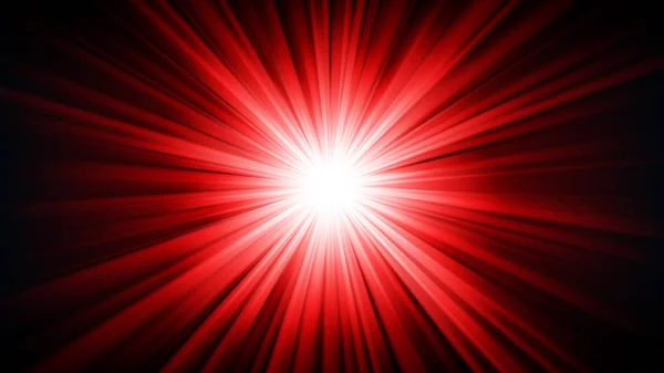 Rött Ljus Skiner Från Mörkret Aspect Ratio Vector Illustration — Stock vektor