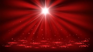 Parıldayan kırmızı ışıklar 16: 9 Görüntü Oranı