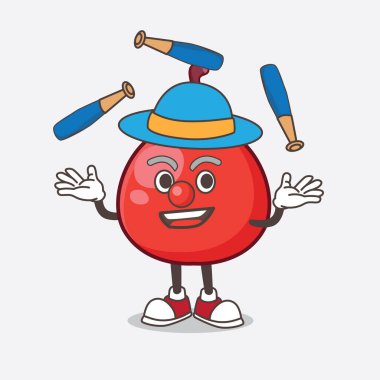 Kırmızı Böğürtlen çizgi filminde maskotun oynadığı bir oyun.