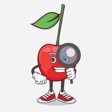 Dedektif tasarımı rolünde Bing Cherry çizgi film karakteri.