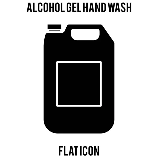 Alcohol Gel Alcohol Hand Gel Hand Wash Hygienic Gel Hands — Stock Vector