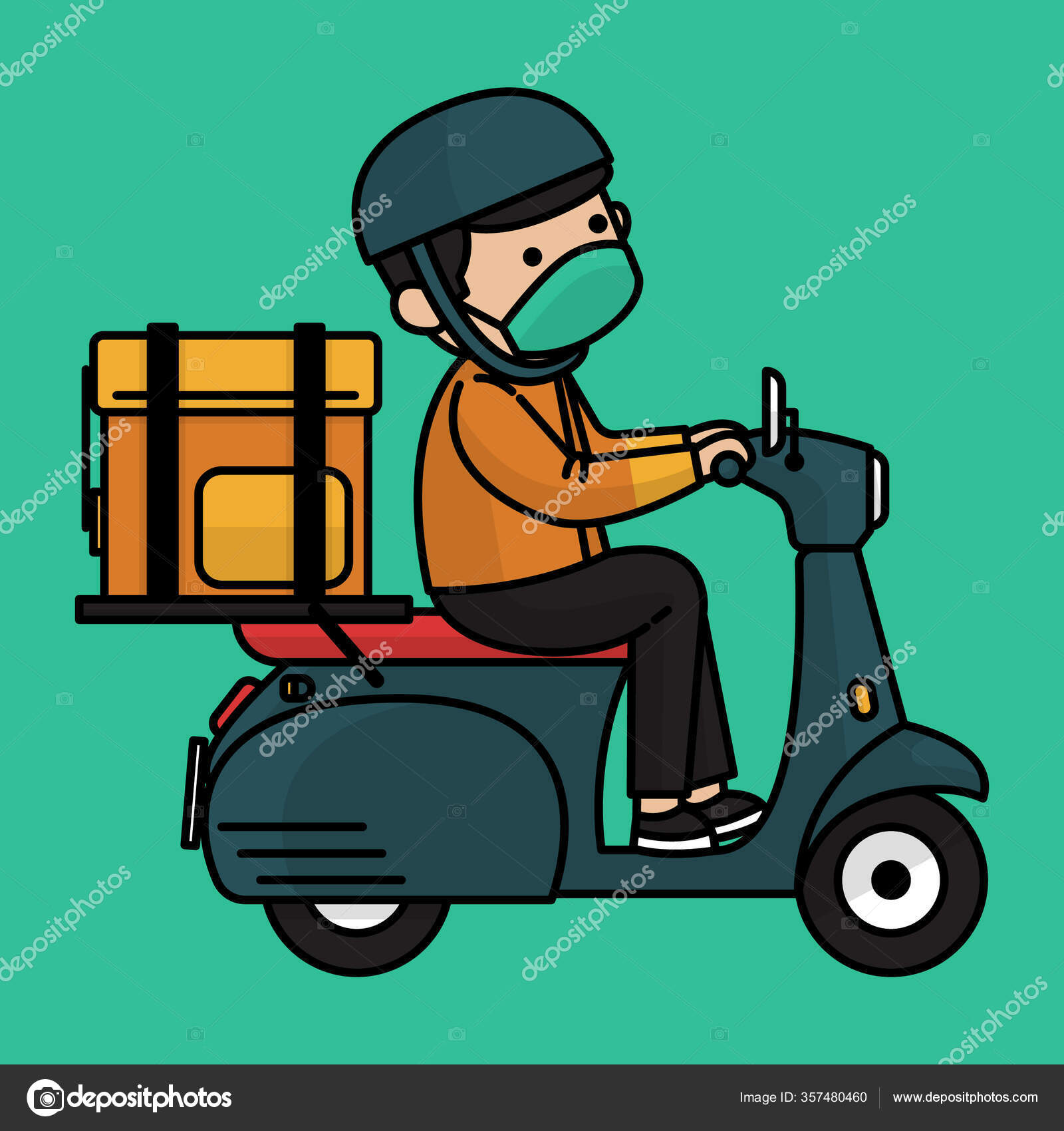 Biker delivery sale