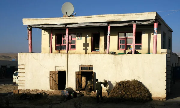 Chaghcharan Provincie Ghor Afghanistan Een Theehuis Waar Reizigers Kunnen Eten — Stockfoto