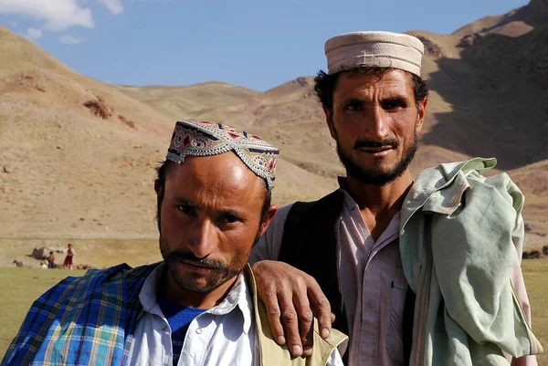 Egy Kis Falu Chaghcharan Minaret Jam Között Ghor Tartományban Afganisztánban — Stock Fotó