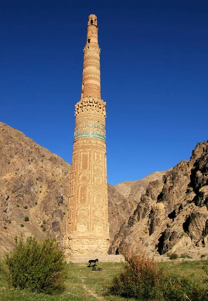 Minarett Von Jam Provinz Ghor Afghanistan Das Minarett Jam Ist — Stockfoto