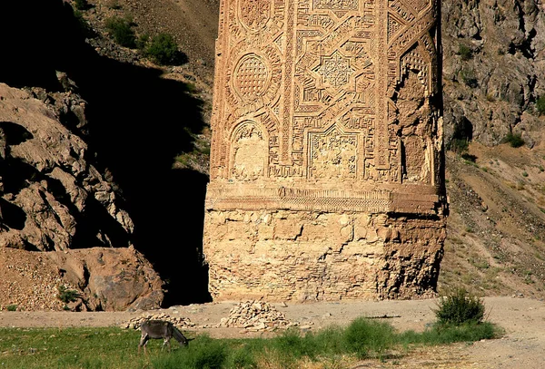 Minaret Jam Provincie Ghor Afghánistánu Jam Minaret Místo Unesco Odlehlé — Stock fotografie