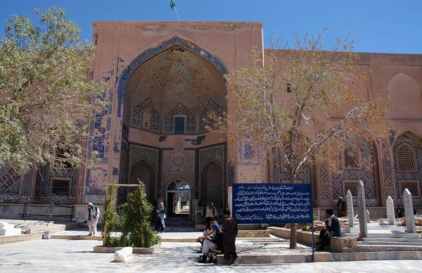 Herat Afghanistan Der Eingang Zum Schrein Von Khwaja Abd Allah — Stockfoto