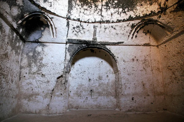 Takht Rostam Takht Rustam Afganistan Kuzeyinde Bir Stupa Manastırı Mağara — Stok fotoğraf