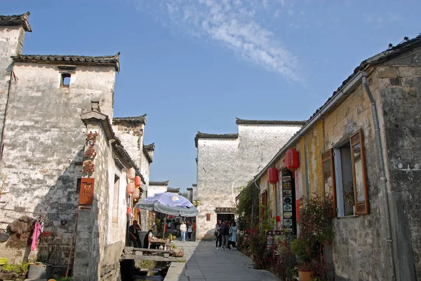 Xidi Ancient Town Provinsen Anhui Kina Gamla Stan Xidi Med — Stockfoto