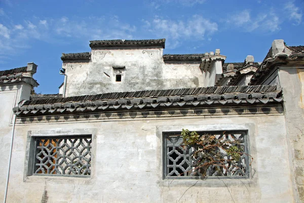 Xidi Ancient Town Provincia Anhui China Una Calle Tranquila Casco — Foto de Stock