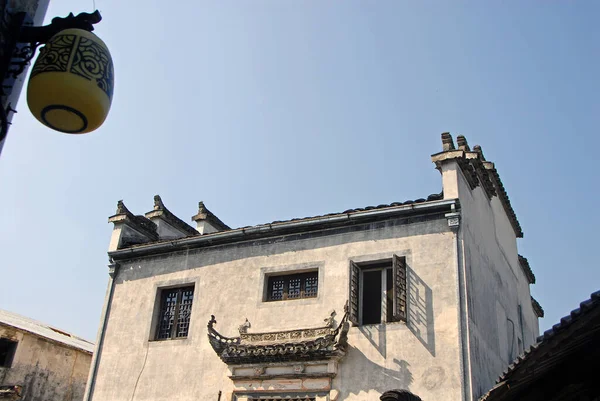 Çin Anhui Eyaletindeki Xidi Antik Kasabası Eski Xidi Kasabasında Sakin — Stok fotoğraf