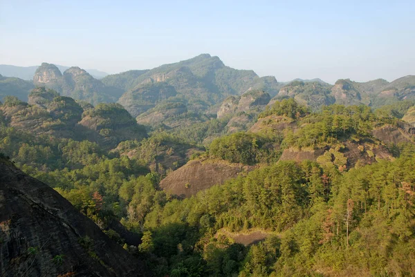 Montagne Wuyishan Nella Provincia Del Fujian Cina Vista Panoramica Sulle — Foto Stock