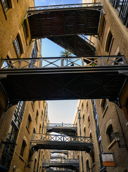 Shad Thames Londres Reino Unido Historic Shad Thames Londres Cerca — Foto de Stock