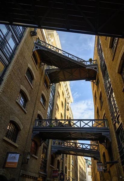 Shad Thames Londres Reino Unido Historic Shad Thames Londres Cerca — Foto de Stock