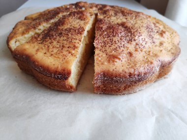 Charlotte Cupcake. Beyaz bir kağıtta.