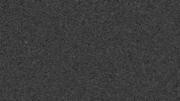 Effet de bruit statique TV noir et blanc .