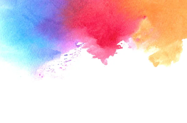 Suluboya arka plan. El boyalı fırça darbeleri.