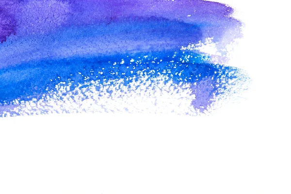 水彩画背景。手描きのブラシ ストローク. — ストック写真