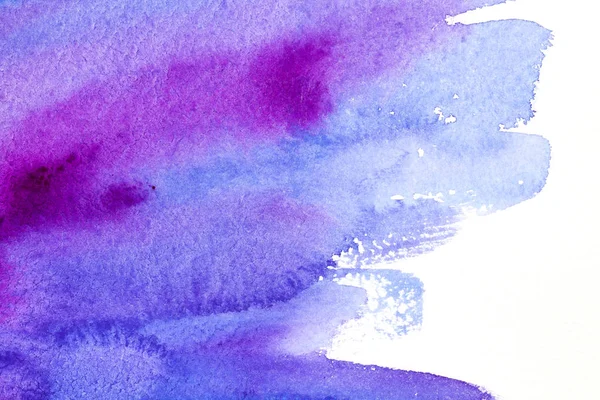 水彩画。手描きのブラシ ストローク. — ストック写真