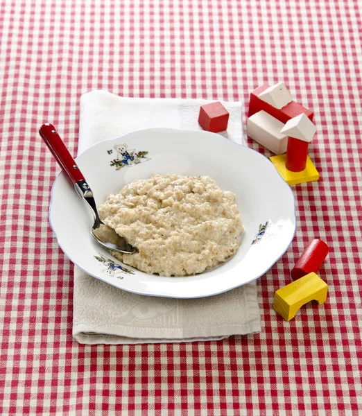 Baby nutrition porridge — Stock Photo, Image