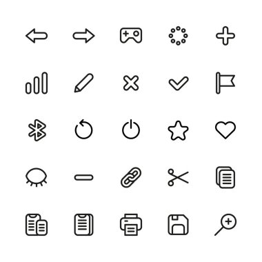 Kullanıcı arayüzü simgesi paketi, özet biçimi sürümü