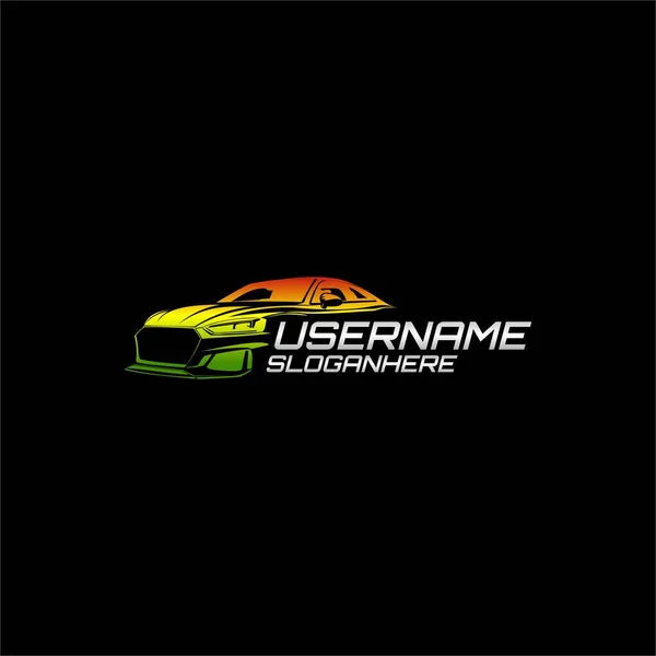 renkli logo tasarımı hız vektörü 
