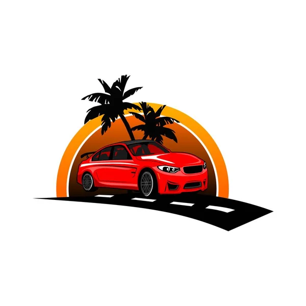 Hand Draw Speed Sport Car Logo PNG Images