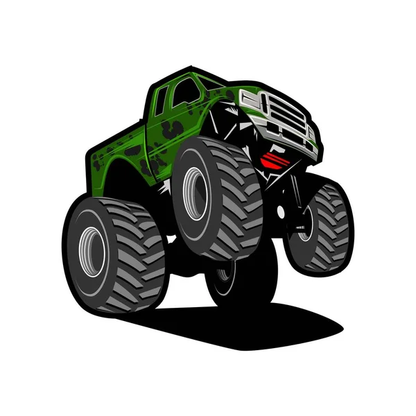 Monster Truck Arte Vettoriale Progettazione — Vettoriale Stock