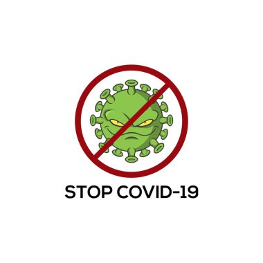 Coronavirus tasarım simgesi çizim vektörü 