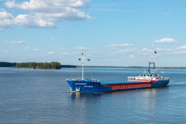Gemi, sıtma denizinde tekne, İsveç nakliyesi. 