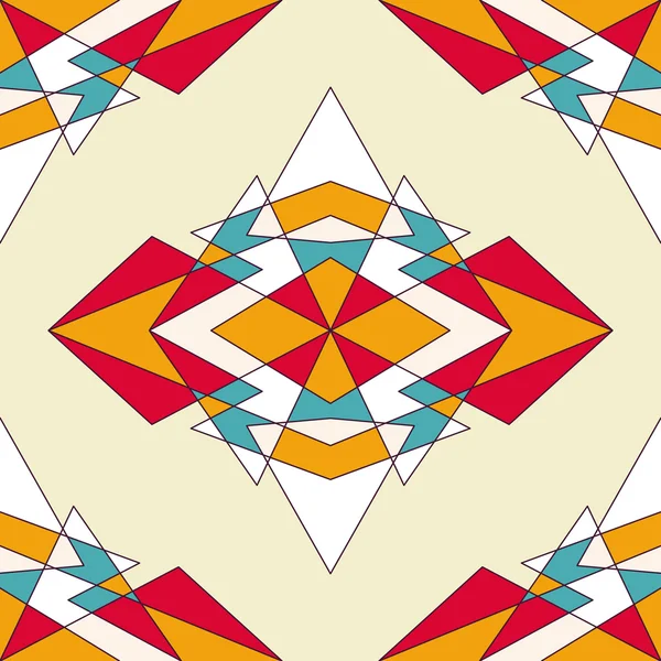 Abstrakt geometrisk bakgrund med trianglar. — Stock vektor