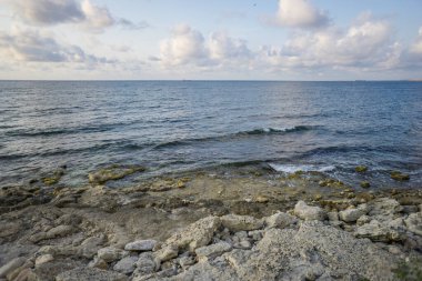 Sivastopol, Kırım 'da antik Yunan polisi Çersonca' da Karadeniz.