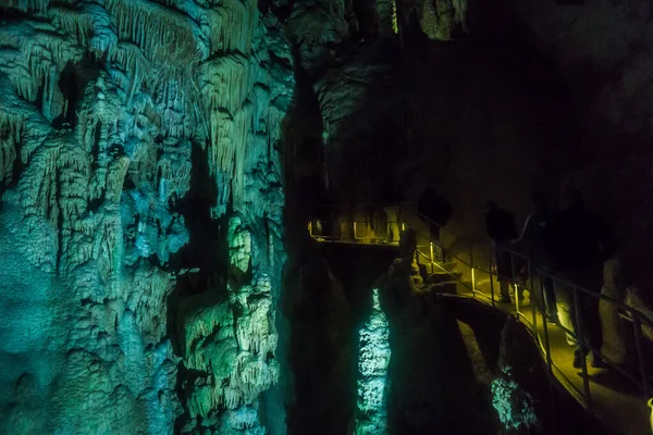 Speleothems Löslig Karstgrotta Emine Bair Khosar Chather Dag Krim — Stockfoto