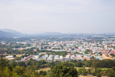 Hua Hin, Tayland 'dan şehre bir bakış açısı.