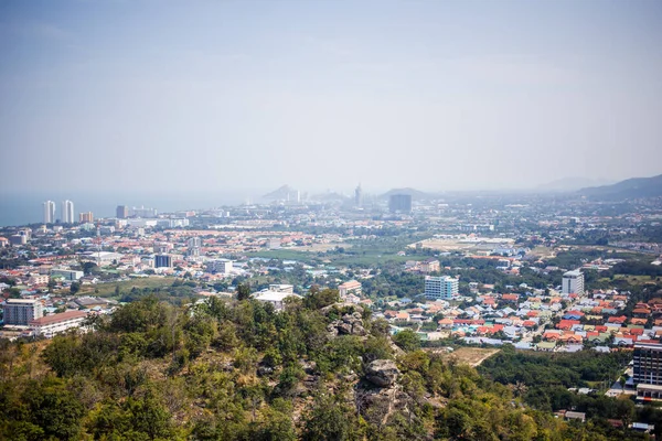 Pohled Město Pohledu Hua Hin Thajsko — Stock fotografie