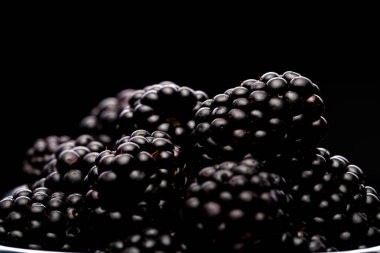 Fotoğraf BlackBerry Studio boş siyah arka plan üzerine kapatın