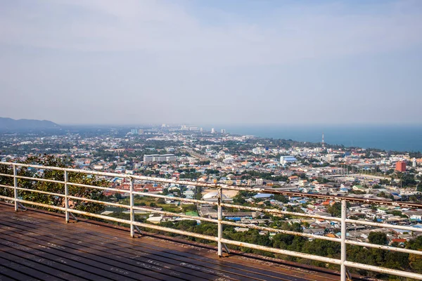 Pohled Město Pohledu Hua Hin Thajsko — Stock fotografie