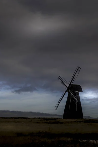 Ветряная Мельница Возле Овингдина Восточном Суссексе — стоковое фото
