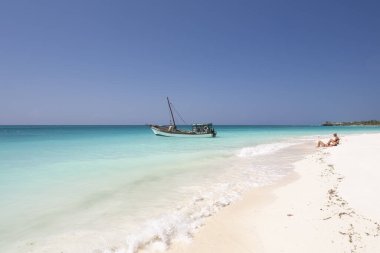 Zanzibar adasındaki Kendwa plajı.