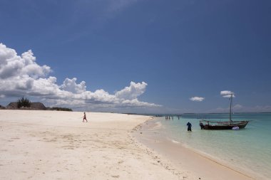 Zanzibar 'daki Kendwa Sahili halkı